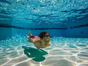 swimming pool maintenance.