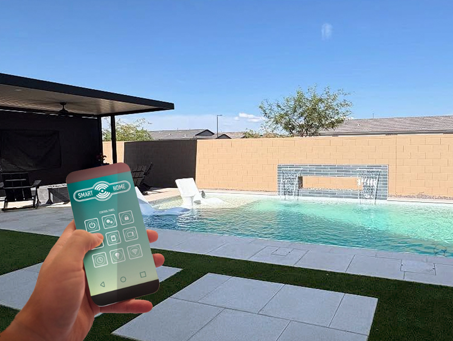 smart features for pools.