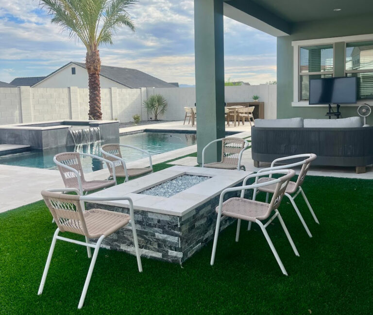 queen creek backyard fire feature