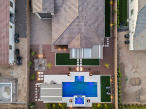 queen creek backyard pool and landscape remodel.
