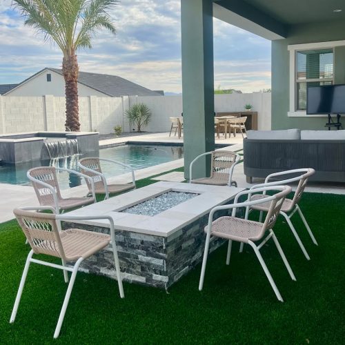 queen creek backyard fire feature